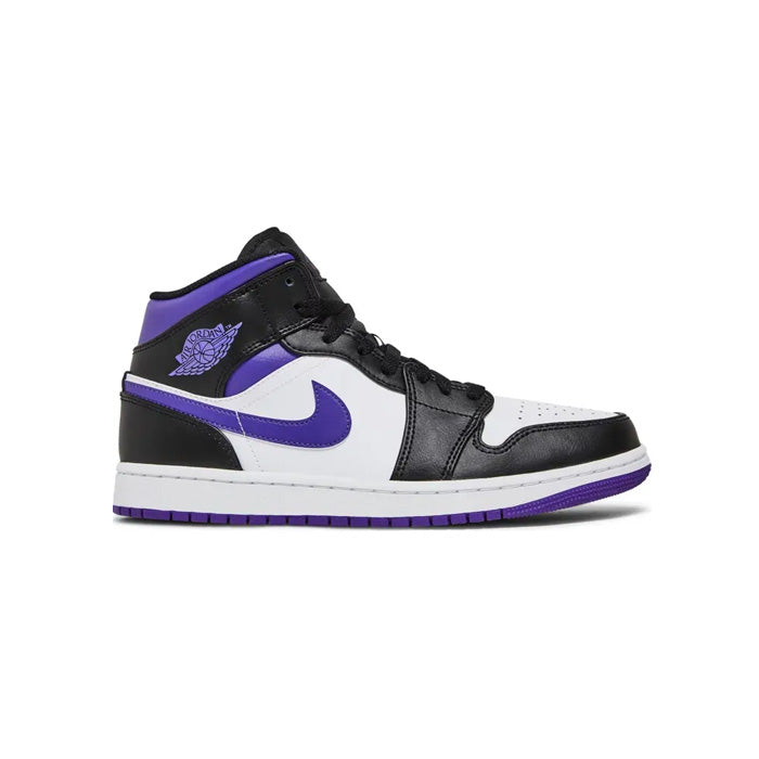 Air Jordan 1 Mid Metallic Court Purple