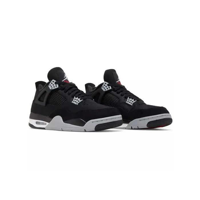 Air Jordan 4 Retro 'Black Canvas'