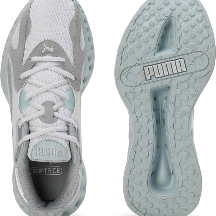 Puma Softride Frequence Wns Silver Mist-Dewdr Women's Lifestyle Shoes-31055602