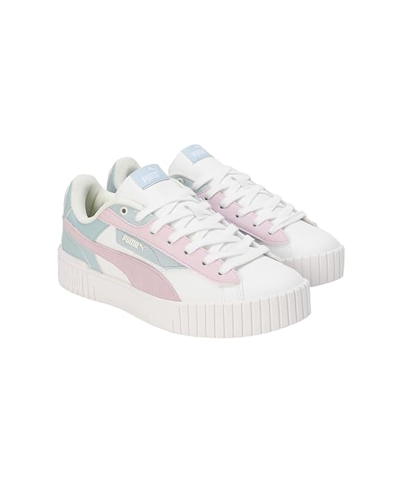 Puma Carina 2.0 Zuki Turquoise Surf-Grape Mis Women's Casual Shoes-39983001