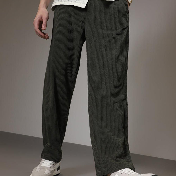 Combo of 2 Men's Caudray Fabric Stylish Pants