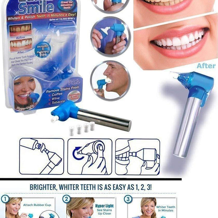 Tooth Polisher-Tooth Polisher Whitener Stain Remover Tools
