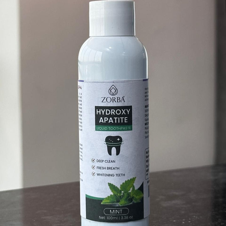 ZORBA Hydroxy Apatite Liquid Toothpaste 200ml Pack of 2