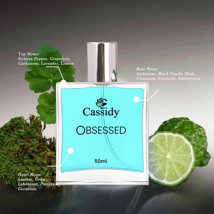 Cassidy Obsessed Perfume 50ml Pack of 2