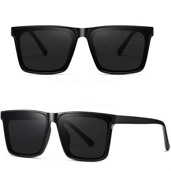 Polarized Retro Square Sunglasses