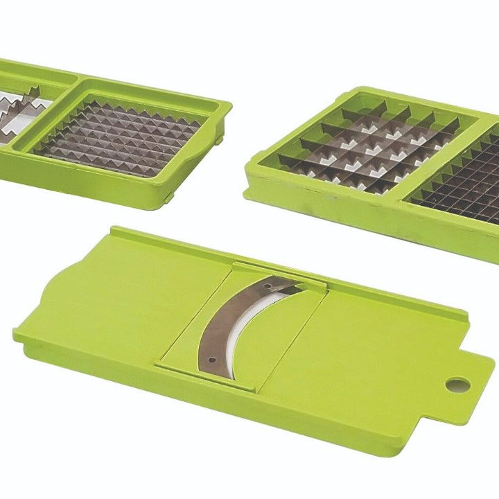 2489 Plastic 13-in-1 Manual Vegetable Graterchipser And Slicer