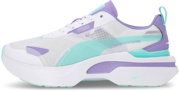 Puma KOSMO RIDER WNS V1 Feather Gray-Electric Women's Lifestyle Shoes-39716903