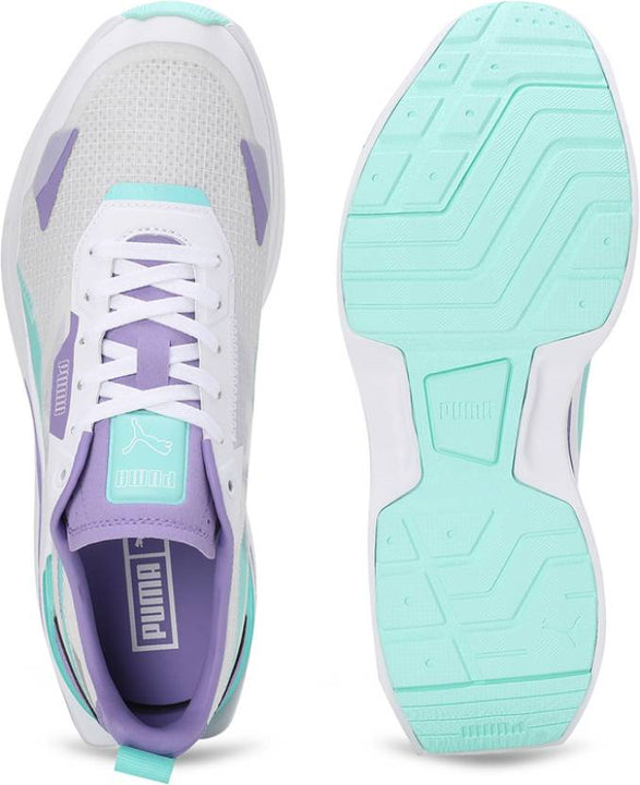 Puma KOSMO RIDER WNS V1 Feather Gray-Electric Women's Lifestyle Shoes-39716903