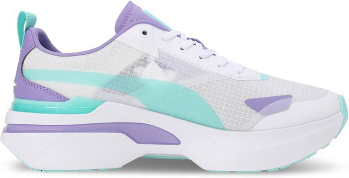 Puma KOSMO RIDER WNS V1 Feather Gray-Electric Women's Lifestyle Shoes-39716903