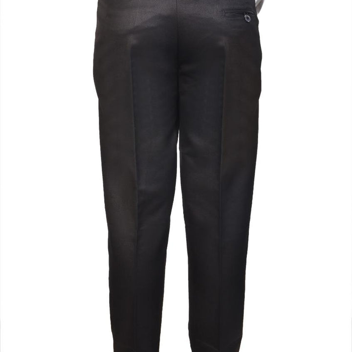 Cotton Solid Regular Fit Formal Trousers