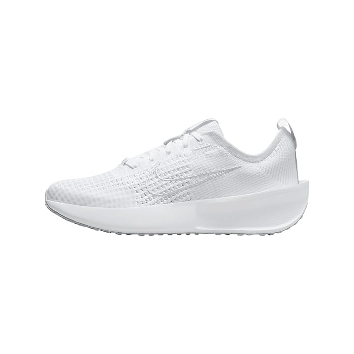 The image shows a pair of Women's’s Nike running shoes, highlighting their lightweight design, responsive cushioning, and durable sole for superior performance.
