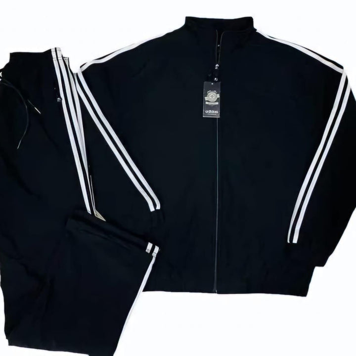 Men's Side Stripe 4 Way Lycra Track Suit