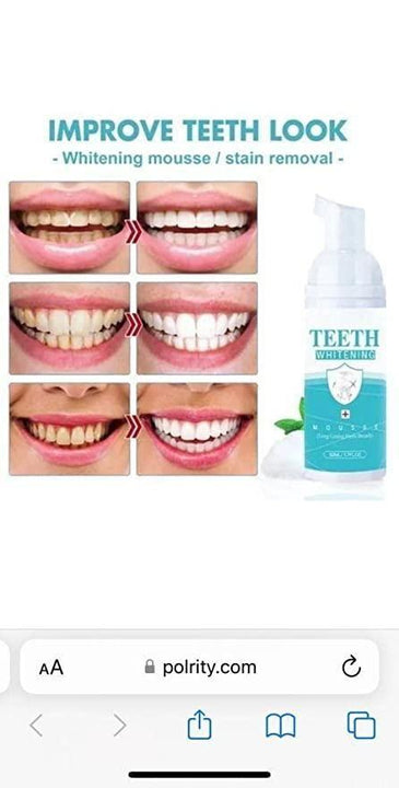 Teeth Whitening Foam