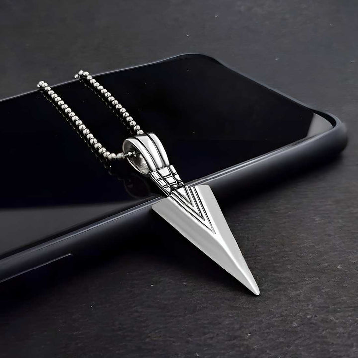 Saizen Arrow Silver Locket Pendant