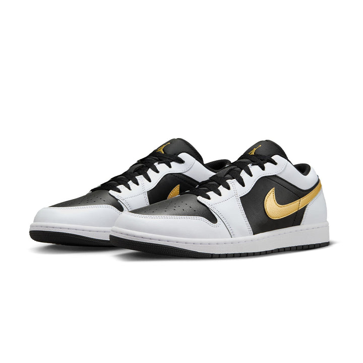 Jordan 1 Low 'Gold Swoosh'