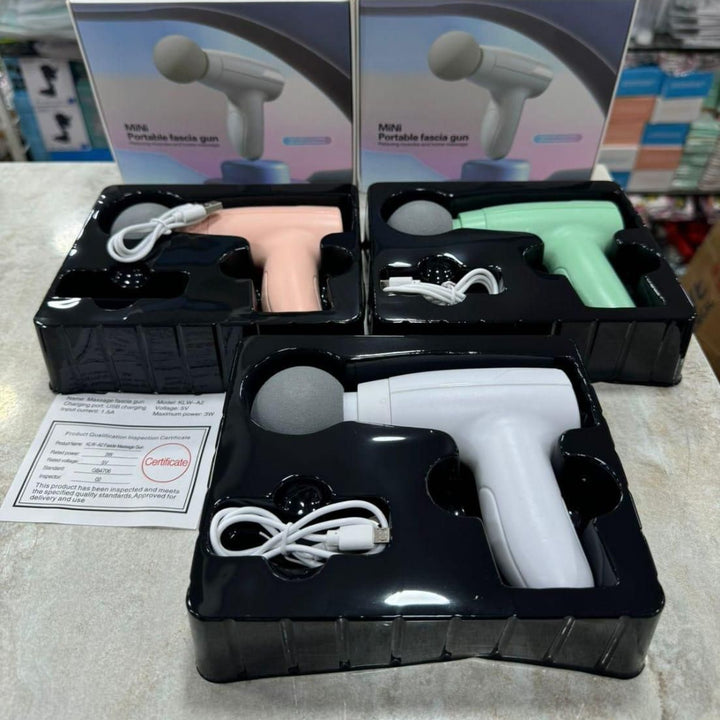 Portable Gun Shaped Muscle Massager