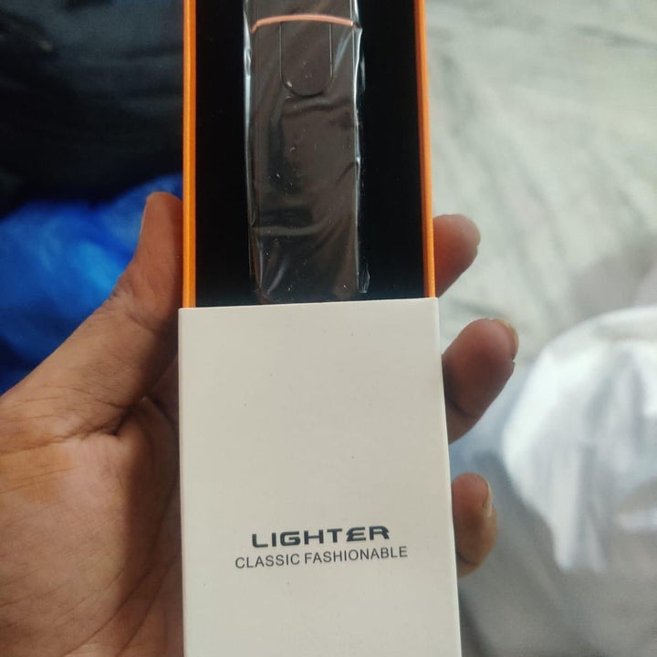 Touch Lighter Waterproof Rechargeable Electric Lighter Battery Indication Touch Screen Sensor Lighter