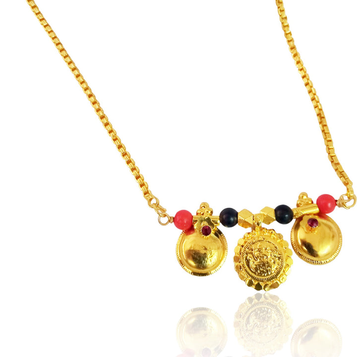 Trendy Gold Plated Mangalsutra