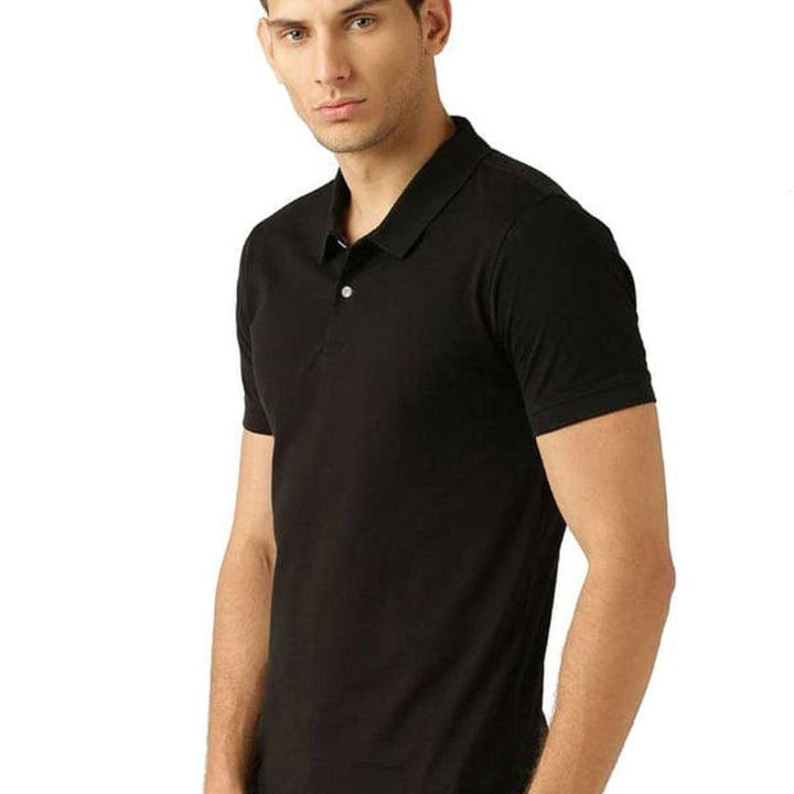 Men's Half Sleeves Polo Neck T-shirt 4PPT11 (Pack of 4)