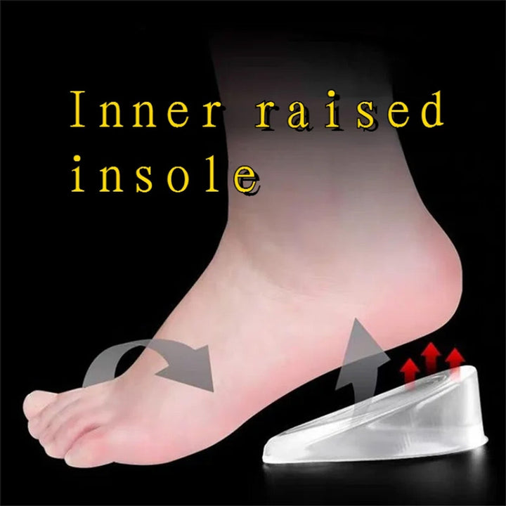 1 Pairs Silicone Heel Pads, Shoes Insole (9×7 Cm) - Springkart 
