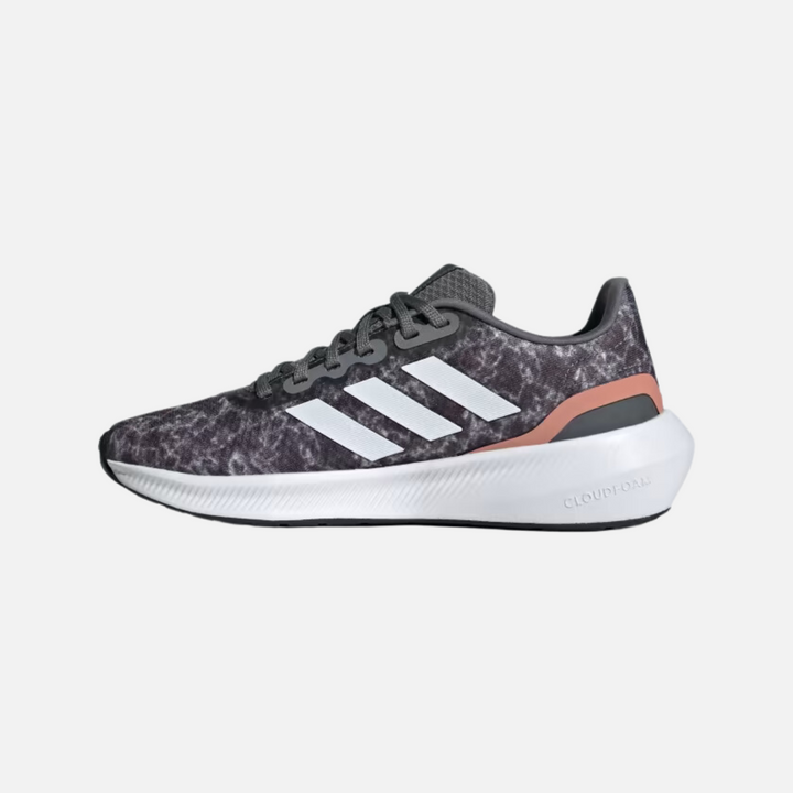 Adidas RunFalcon 3 Women's Running Shoes -Halo Silver/Silver Metallic/Core Black
