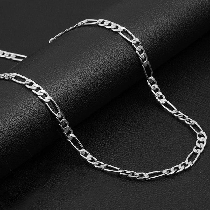 Delicate Men's Silver Plated Chain