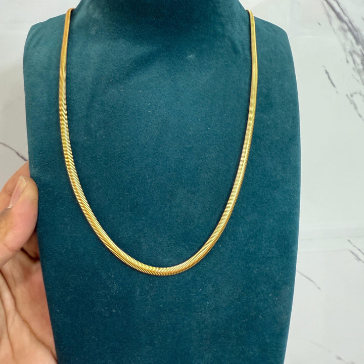 Men's Golden Snake Chain