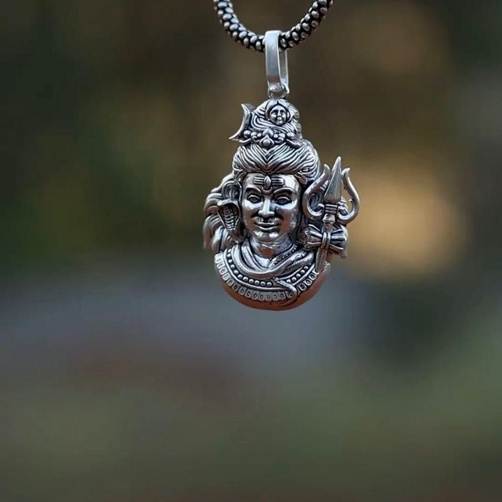 Lord Mahadev Premium Pendant Chain