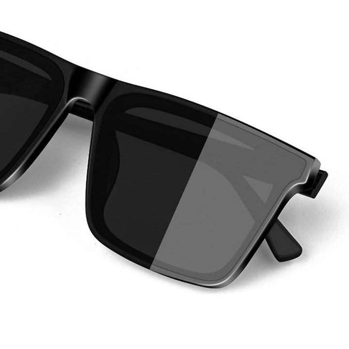 Polarized Retro Square Sunglasses