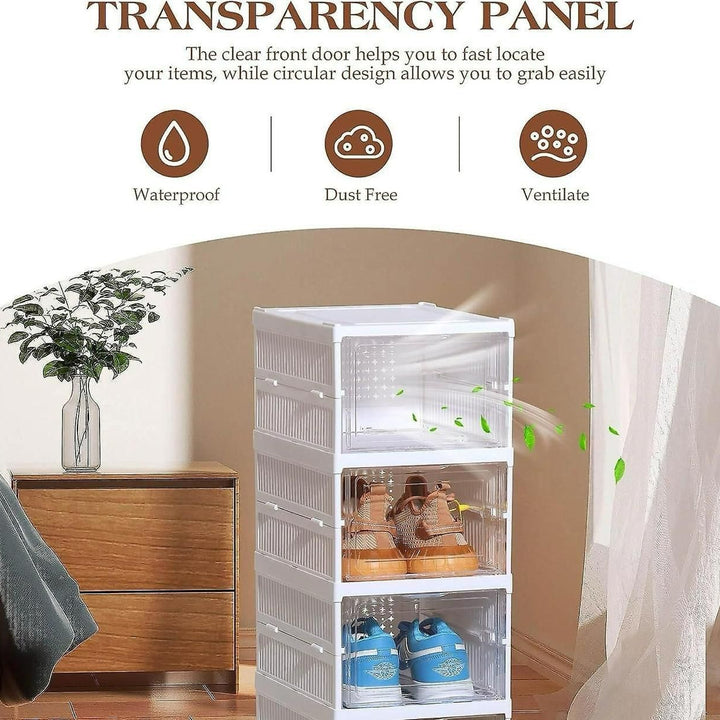 4 Layer Foldable Shoe Rack-Organizer