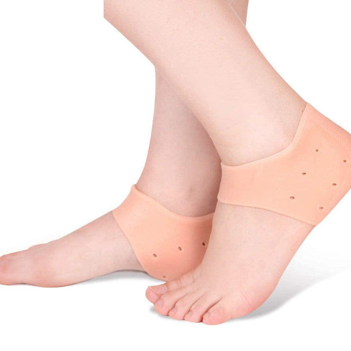 Silicone Gel Heel Pad Socks