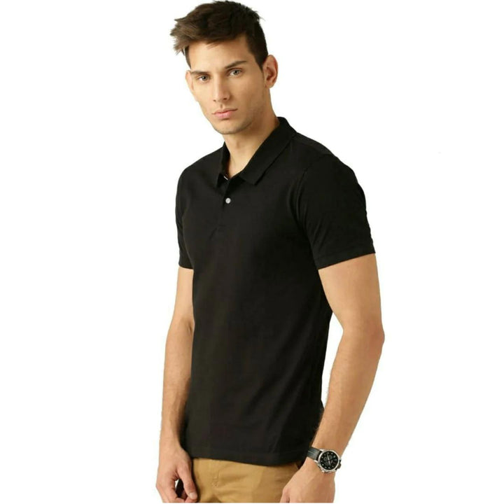 Joggers Park Pack of 4 Polo Matte T-Shirts For Mens