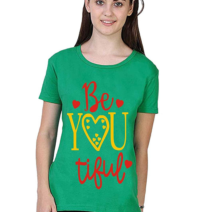 Women's Cotton Printed T-Shirt