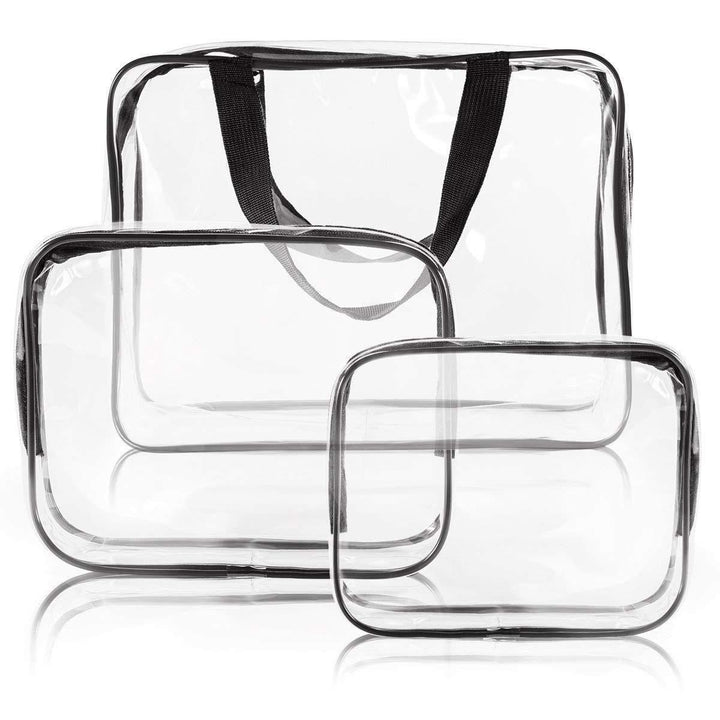 Clear PVC Cosmetic Bags Travel Toiletry Bag