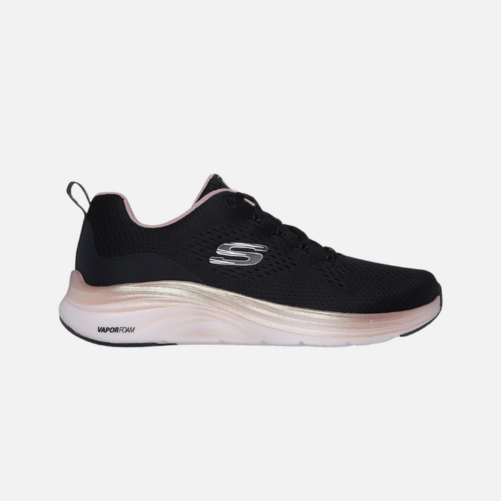 Skechers Vapor Foam-Midnight Glimmer Women's Lifestyle Shoes -Black/Rose/Gold