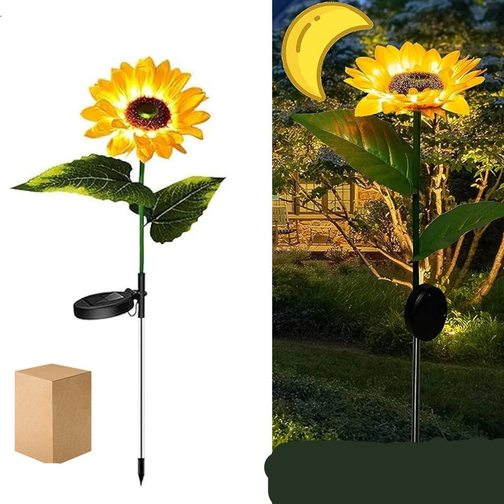 Sunflower Solar Led Lights Warm White Garden Light (1 Pc)