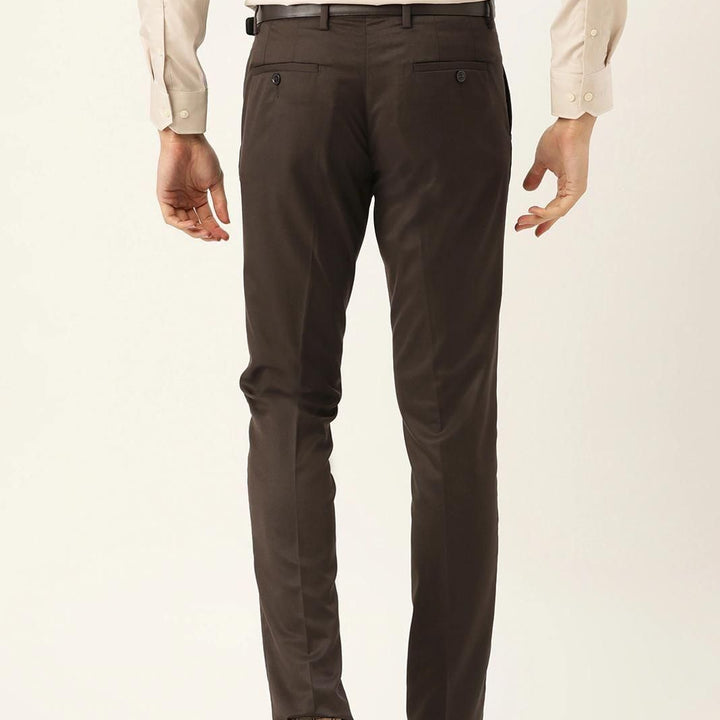 Mens Poly Viscose Formal Trousers