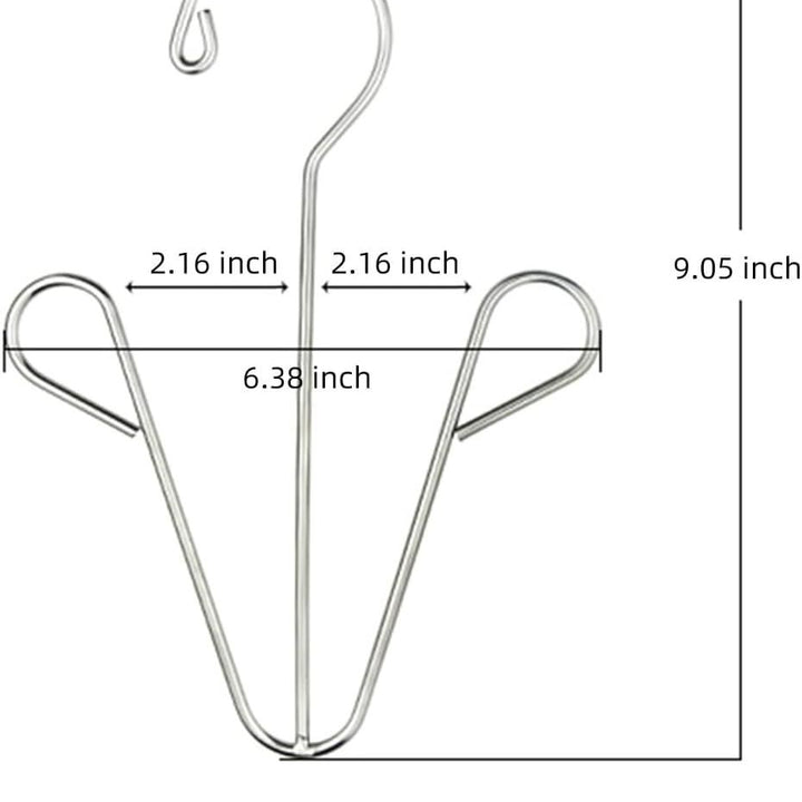 Waikas Space Saving Hangers for Shoes (Pack of 3)