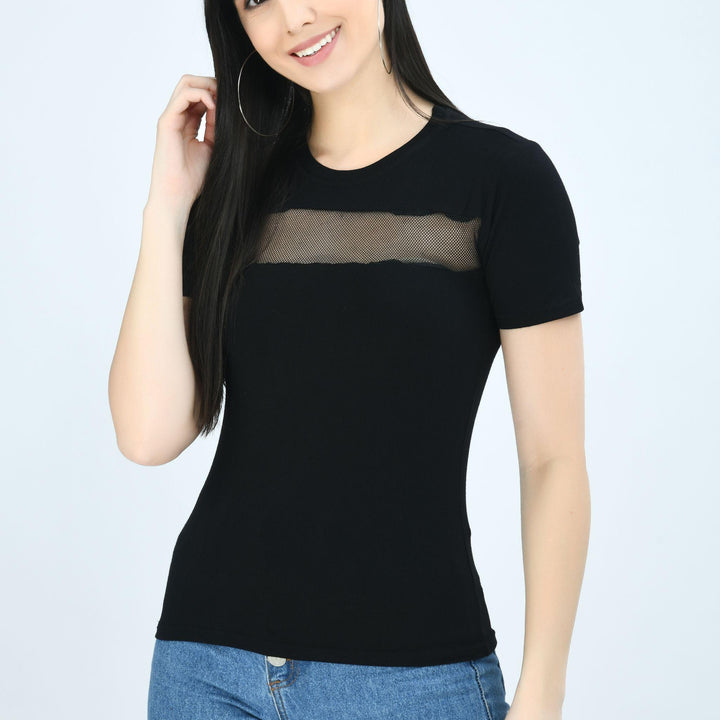 Airbiter Collection Women's Cotton Blend Solid Tops