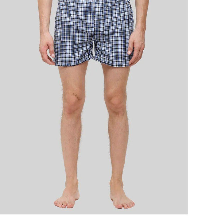 Fidato Men's Checkred Boxer/Short-Pack of 5 FDMUBOXERPO5