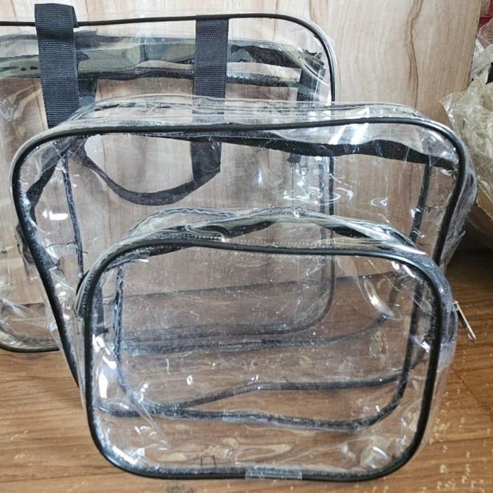 Clear PVC Cosmetic Bags Travel Toiletry Bag