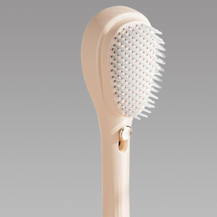 Scalp Massage Comb with Retractable Bristle