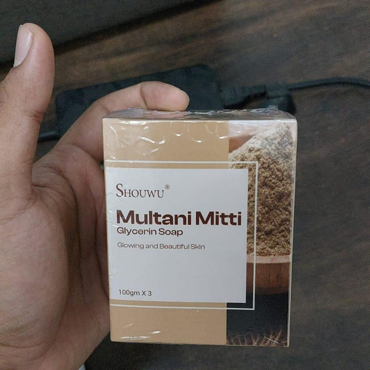 Shoumu Multani Mitti Glycerin Soap 100g