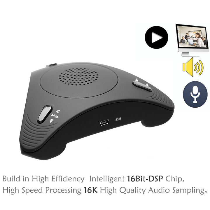 Video Conference Omnidirectional Microphoneconference Microphone Echo Canceller USB Free Drive