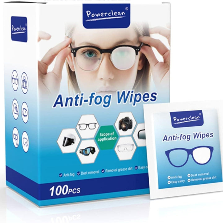 Anti Fog Wipes for Glasses (100 Pcs)