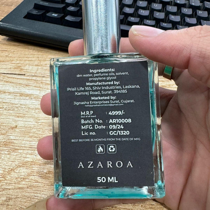 Azaroa The Most Wanted Parfum 50ML Pack of 2