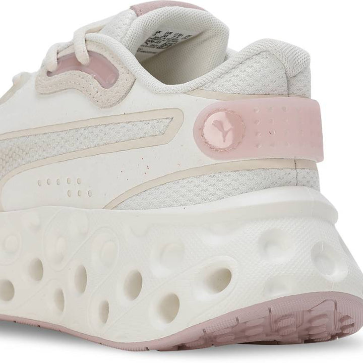 Puma Softride Frequence Wns Warm White-Mauve Women's Lifestyle Shoes-31055603