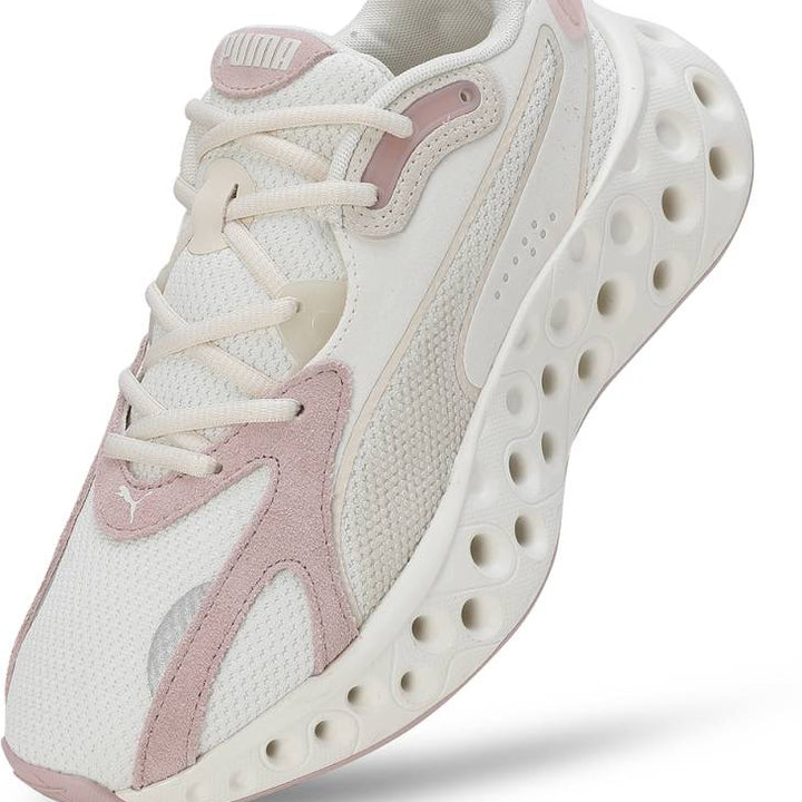 Puma Softride Frequence Wns Warm White-Mauve Women's Lifestyle Shoes-31055603