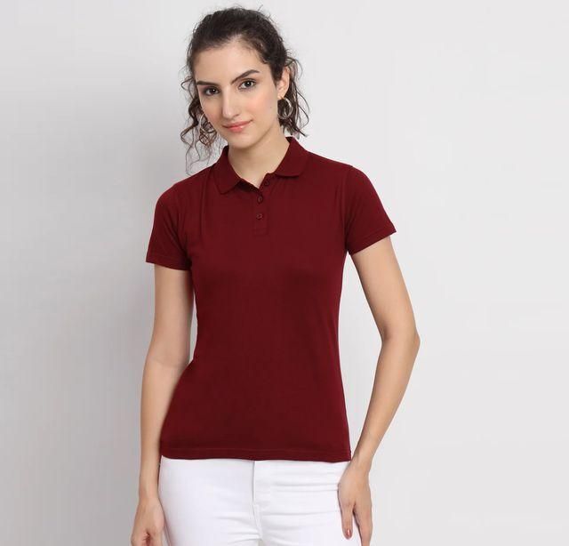 Ketex Cotton Blend Polo Neck T-shirt (Pack Of 5)