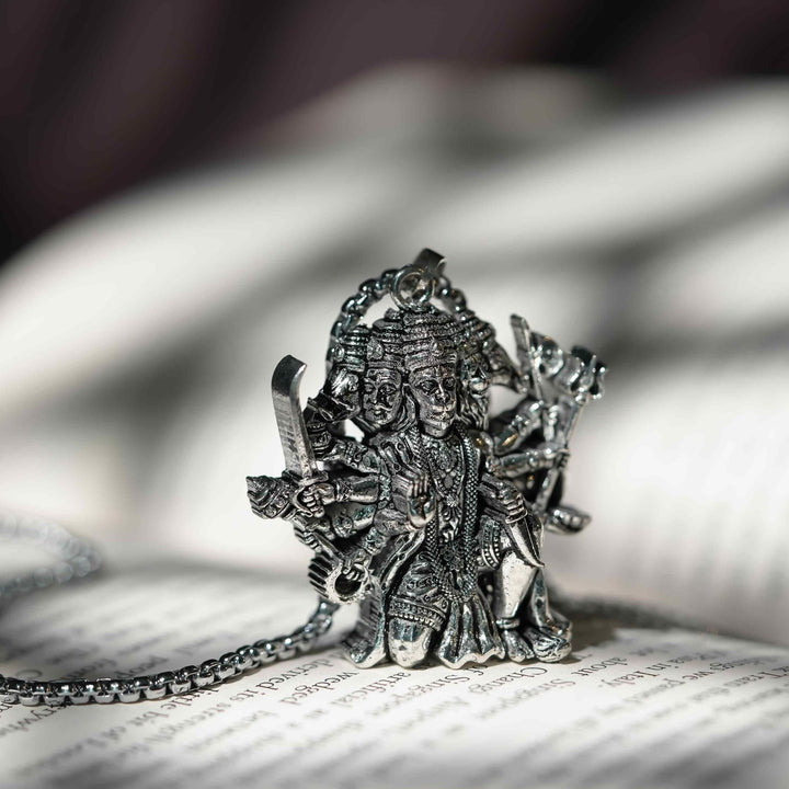 Panchamukhi Hanuman Pendant With Chain